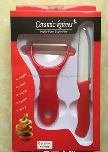 herramienta de la cocina grupos de 2 pelador y cuchillo set