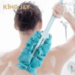 Exfolier Bain Douche Brosse Avec Poignée En Plastique