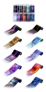 Autocollants pour <span class=keywords><strong>vernis</strong></span> à ongles, pièces, Gel entièrement, décoration - Product Image 2