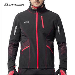 Lameda ciclismo de Invierno Polar chaquetas cortavientos soft shell Chaquetas deportivas - Product Image 6