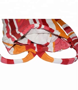 Dây Rút Nữ Có Thể Gập Lại Sọc Khăn Bãi Biển Ba Lô - Product Image 2