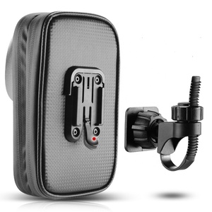 Étui pour téléphone portable, <span class=keywords><strong>porte</strong></span>-cartes, pochette étanche pour guidon de vélo, OEM B31 EVA, 6.0 pouces et Rotation - Product Image 5