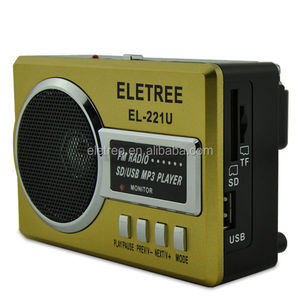 Hight Qualité Pas Cher <span class=keywords><strong>fm</strong></span> portable radio pour la randonnée et camping EL-221U - Product Image 4