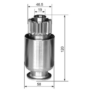 Engranaje de accionamiento de arranque para moto, engranaje de arranque para 40MT 54-118 131766 1.01.0117 1918866 2006202000 4N4517 - Product Image 5