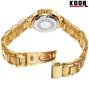 Großhandel Damen Rose Gold Uhr Diamond Reloj Mujer Japan Movt SR626SW Edelstahl Rückseite Legierung Gehäuse Glas 16mm Epoche Modell - Product Image 5