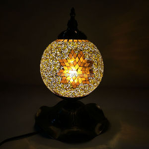 Tokin unico portalampada Turkish lampada da tavolo decorazione paralume TP1L05 per l'esportazione - Product Image 2