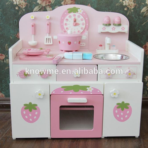 Venta al <span class=keywords><strong>por</strong></span> mayor 2018 diseño de madera de cocina <span class=keywords><strong>jugar</strong></span> niños juguete juego de cocina - Product Image 1