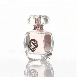 50ml frasco da amostra de perfume de vidro spray de decoração