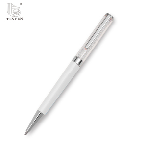 TTX-bolígrafos dorados de cristal y Diamante, bolígrafos de Metal con purpurina y arena líquida - Product Image 3