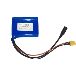 SUNB OEM تخصيص 6v بطارية ليثيوم أيون 12v 17ah بطارية أيون الليثيوم 5v 3ah lifepo4 بطارية