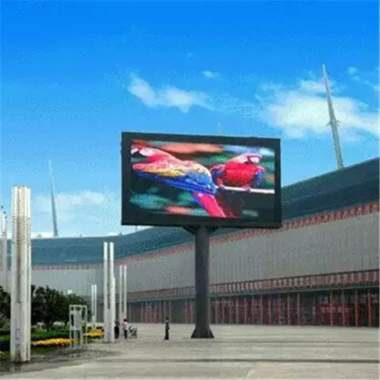 P3 P4 P5 P6 P8 double single pole stand outdoor advertising video wall nationstar led light led display