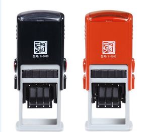 La muestra libre Square 30 x 30 mm fechador auto tinta sello / auto entintado impresora sello - Product Image 1