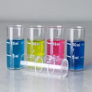 Transparenter 10ml Kunststoff-Messbecher/Labor-Messbecher - Product Image 4