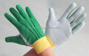 Lady gloves utility garden pvc coated on the Palm work gloves utility - Product Image 1