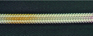 Haute qualité OZL GMA #8 fermeture à glissière en métal 100 longue chaîne durable pour chaussures vêtements sacs Textiles de maison-Nylon/Polyester écologique - Product Image 2