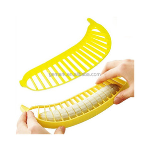 Manuelle Banana <span class=keywords><strong>Slicer</strong></span> Cutter Obst Chopper küche Gadgets Werkzeuge - Product Image 2