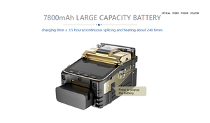 Fusionadora de Fibra Óptica <span class=keywords><strong>Digital</strong></span> con Pantalla Táctil AI-8C, Seis Motores, Máquina de Empalme SM/MM FTTH, Actualización AI-8 - Product Image 5