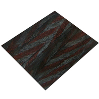 Feuilles d'acétate de cellulose (à carreaux noirs et rouges) pour lunettes