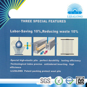 Self-stick Pile <strong>Weather</strong> <strong>Strip</strong> with Glue for <strong>UPVC</strong> Profile - Product Image 6