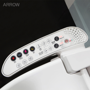 ARROW Copriwater Intelligente Automatico Elettrico con Riscaldamento Istantaneo e Spray, Cerniera in Acciaio Inox, 220V, Moderno, UF <span class=keywords><strong>Duroplast</strong></span> - Product Image 3