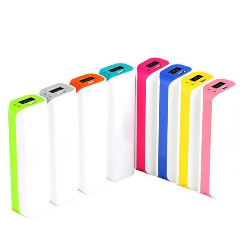 Mini Universal External Battery Backup USB Mobile Power Bank Charger 2600mah