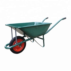 WB2203 <span class=keywords><strong>60L</strong></span> Galvanizado Fabrica Carretilla de jardín industrial Carretillas de servicio pesado Carretilla de construcción Carretilla - Product Image 1