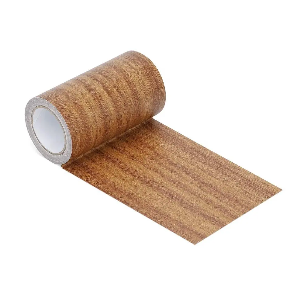 Reparatie Tape Patch Hout Geweven Zelfklevende Voor Deur Vloer Tafel En Stoel Custom Oem Tape