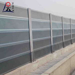 Barrier noise wall road metal barrier residential noise barrier