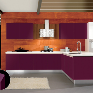 Cao thời trang Mỹ L Shaped Bếp Đun Designs nội tủ - Product Image 2