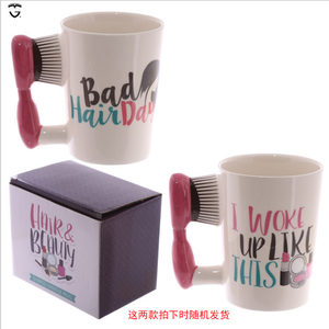 Mug en céramique créatif pour femme, motif outils de beauté <span class=keywords><strong>et</strong></span> manche vernis <span class=keywords><strong>à</strong></span> ongles, idéal pour thé <span class=keywords><strong>et</strong></span> <span class=keywords><strong>café</strong></span>, cadeau spécial - Product Image 3