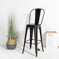 Tabouret de bar Chaise haute en métal Chaise de bar moderne Prix bon marché
