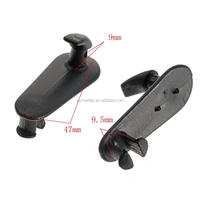 10pcs coche Snap antideslizante alfombra de sujetadores de plástico Clips Base sujetador hebilla para Corolla Highlander Vios 2011