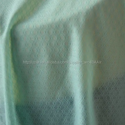 50% spandex 50% nylon patrón de onda jacquard tela, alta tela spandex elástico para traje de baño