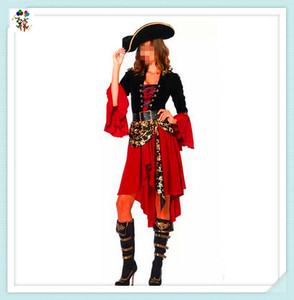 Costumi <span class=keywords><strong>da</strong></span> festa di Halloween fantasia <span class=keywords><strong>pirata</strong></span> <span class=keywords><strong>da</strong></span> <span class=keywords><strong>donna</strong></span> adulta HPC-3155 - Product Image 3