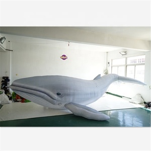 Gonfiabile balena blu tema Marino Rafforzare Oxford 8 M gigante gonfiabile balena per la vendita - Product Image 6