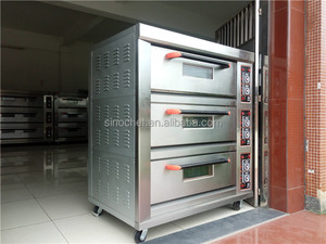 High Quality 3-Deck 6-Trays Electric <strong>Oven</strong> for Restaurant/Commercial <strong>Bread</strong> Electric <strong>Oven</strong> - Product Image 5