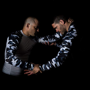 Camicia di compressione personalizzata BJJ Jiu Jitsu Rashguard - Camo Rash Guard per No-Gi MMA manica lunga manica corta disponibile - Product Image 3