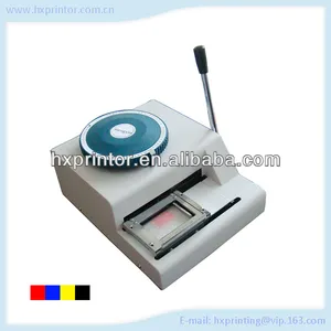 Hd-52d manual de alta qualidade russo ID card tag máquinas de gravação