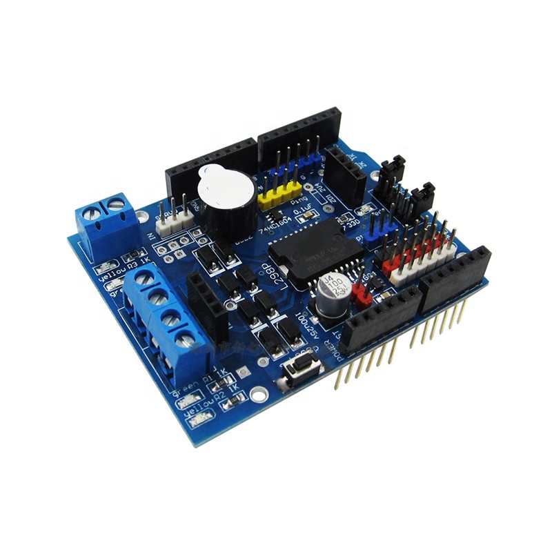 Модуль привода шагового двигателя L298P с защитным экраном двигателя приводит расширительную плату
