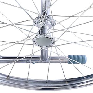 809 chromed पहिया कुर्सी सिला डे ruedas - Product Image 3