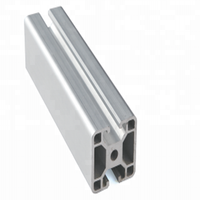 Haute qualité 4040 norme européenne anodisé profilé en aluminium extrudé industriel CNC traité Rack 40x40 aluminium