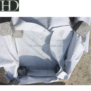 Trung Quốc mới G623 <span class=keywords><strong>grey</strong></span> Granite đá đánh bóng flamed Mài ngoài trời lát <span class=keywords><strong>Cube</strong></span> phong cách mộc mạc thiết kế cho công viên - Product Image 6