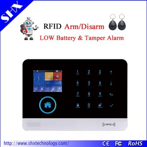 5 V super <span class=keywords><strong>slim</strong></span> sms red 433 mhz inteligente seguridad para el hogar gsm sistema de alarma anti-intrusión con wireless - Product Image 3