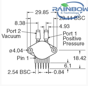 圧力センサーMPX4250DP MPX4250 <span class=keywords><strong>DP</strong></span> MPX 4250DP在庫あり - Product Image 3