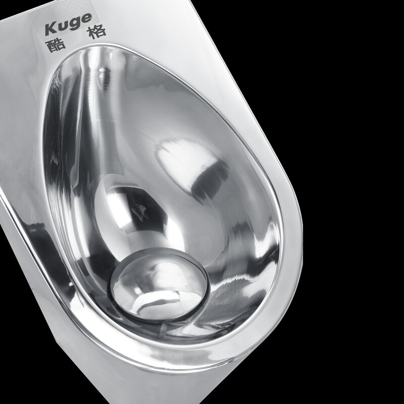 Sanitary ware stainless steel modern wall hung male urinal bowl for sale
