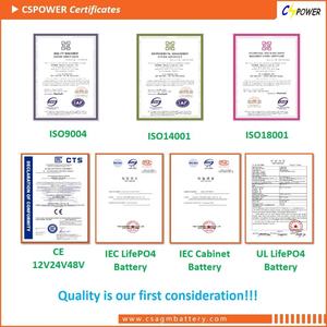 Cspower 12V 50ah Lifepo4 Diepe Cyclus Lithium Ijzer Fosfaat Batterij 2000 Cycli 100% Dod China-Gemaakte Lithium-Ion Batterij - Product Image 4