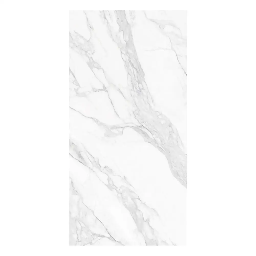 Tấm Sứ Cẩm Thạch Lớn Màu Trắng Dày 1600X3200Mm Carrara Look 6Mm