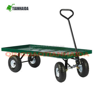 Chariot de jardin robuste, remorque pépinière, pour jardin et Patio - Product Image 3