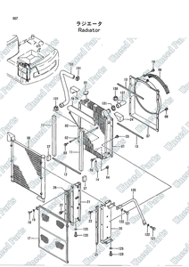 Pabrik Langsung Pasokan <span class=keywords><strong>Hitachi</strong></span> <span class=keywords><strong>EX100</strong></span>-1 Hidrolik Oil cooler - Product Image 5