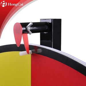 Roue de grande taille de 30 "roue de prix de support de plancher LED effaçable à sec pour l'activité de promotion de salon commercial - Product Image 5